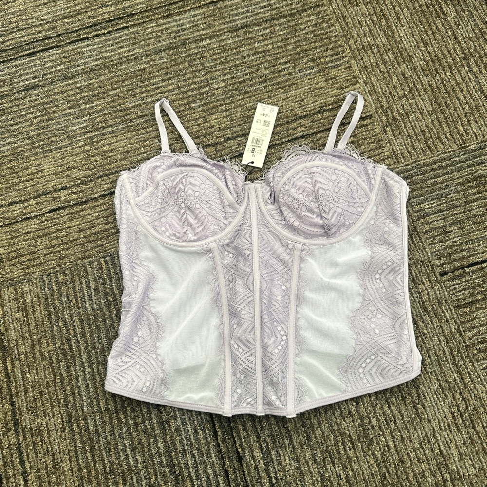 Garage Women’s Light Purple Corset Top